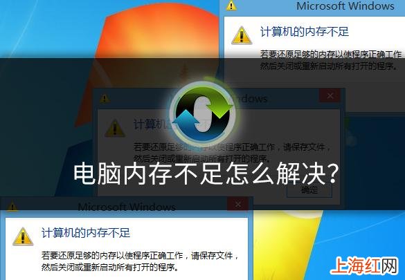 电脑计算机内存不足怎么办 计算机内存不足怎么办