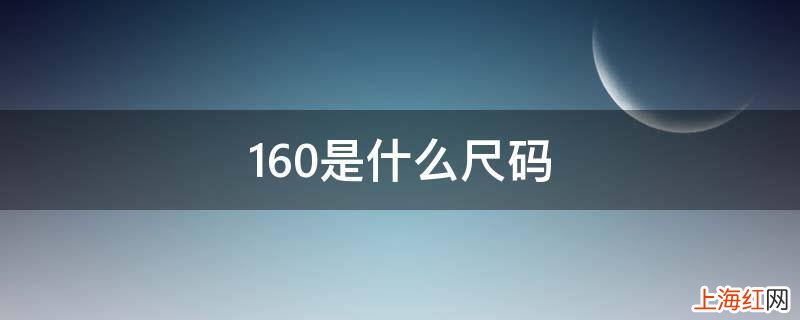 160是什么尺码