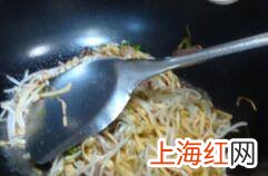 怎么炒绿豆芽干豆腐丝