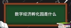 数字经济孵化园是什么