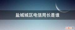 盐城城区电信局长是谁