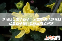 男人梦见自己生孩子是什么意思周公解梦 梦见自己生了孩子什么意思