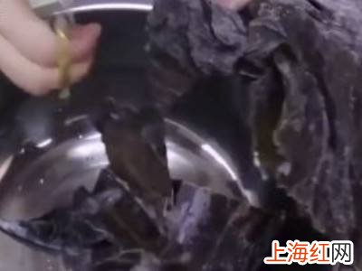 正确泡发干海带的方法