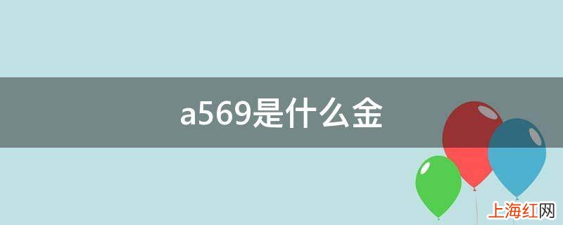 a569是什么金