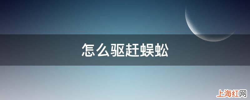 怎么驱赶蜈蚣