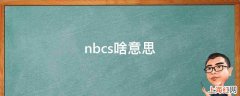 nbcs啥意思