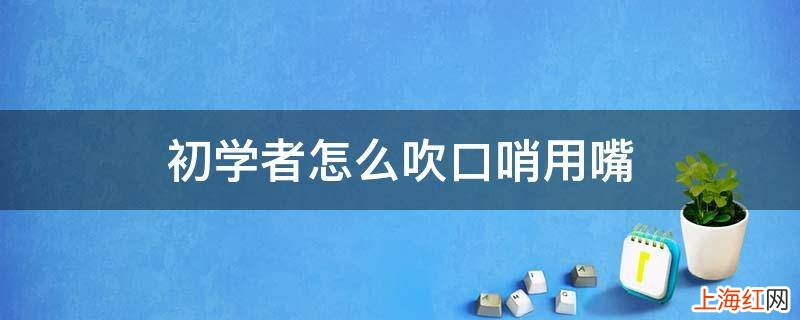 初学者怎么吹口哨用嘴