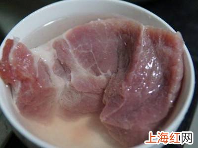 生猪肉清洗小窍门