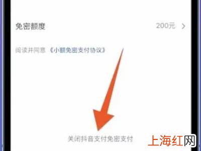 抖音免密支付怎么关闭