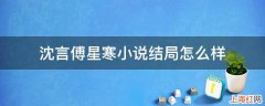 沈言傅星寒小说结局怎么样