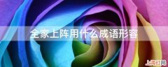 全家上阵用什么成语形容