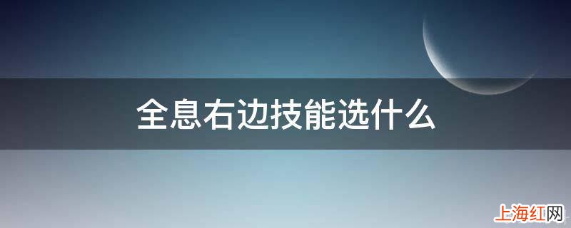 全息右边技能选什么