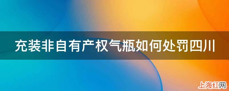 充装非自有产权气瓶如何处罚四川