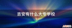 吉安有什么大专学校