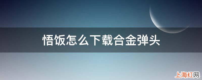 悟饭怎么下载合金弹头