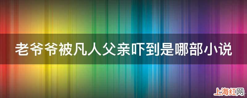 老爷爷被凡人父亲吓到是哪部小说