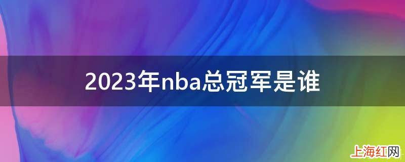 2023年nba总冠军是谁