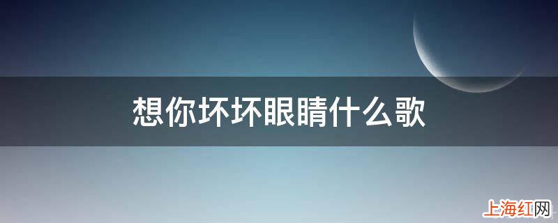 想你坏坏眼睛什么歌