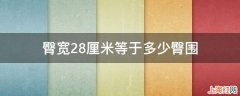 臀宽28厘米等于多少臀围