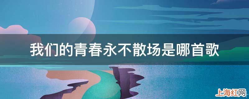 我们的青春永不散场是哪首歌