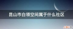 昆山市白领空间属于什么社区