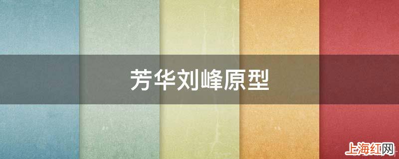 芳华刘峰原型