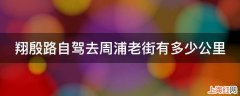 翔殷路自驾去周浦老街有多少公里