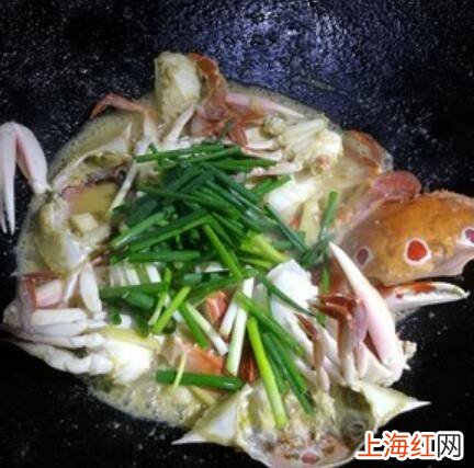 姜葱炒蟹怎么做