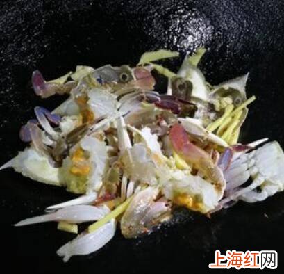 姜葱炒蟹怎么做
