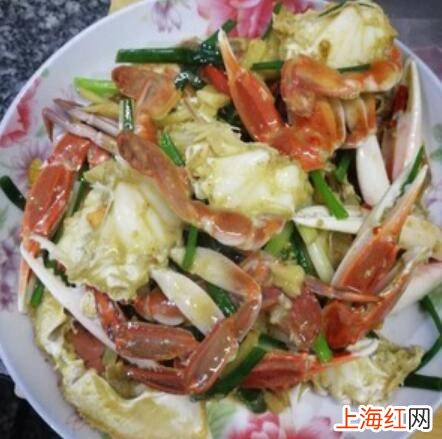 姜葱炒蟹怎么做