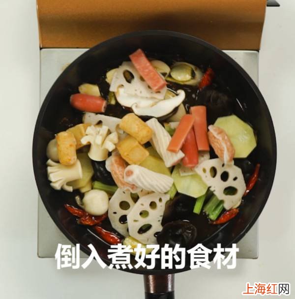 干炒麻辣烫怎么炒