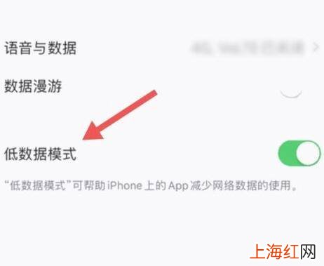 苹果热点低数据模式怎么改