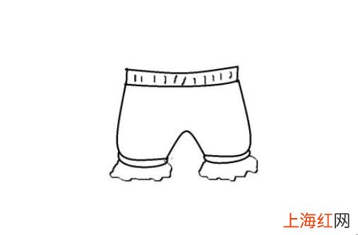 宝宝短裤的简单画法是什么