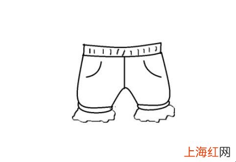 宝宝短裤的简单画法是什么
