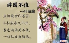 一枝红杏出墙来是什么季节