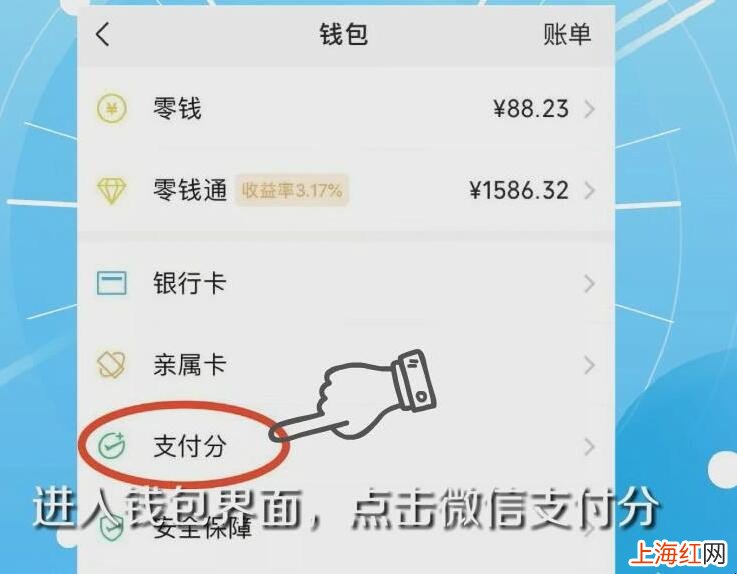 微信支付分在哪里看