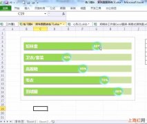 Excel怎么插入完成进度条