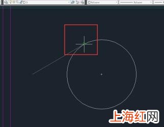 cad圆的切点捕捉不到怎么办